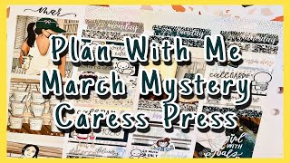 Plan With Me | March Mystery | Caress Press