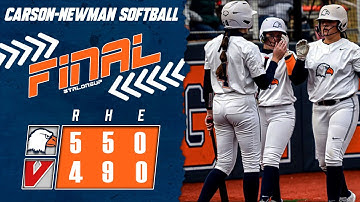 Carson-Newman Softball 2024: C-N 5, UVA Wise 4 Highlights 3-19-24
