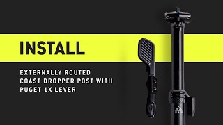 PNW Components: How to Install Externally Routed Coast Dropper Post with Puget 1x Lever