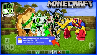How to download ben 10 omniverse mod for Minecraft pe | ben 10 omniverse mod for Minecraft Android screenshot 3