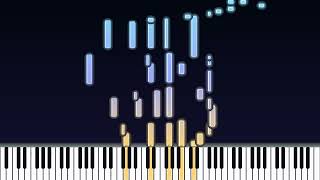 Grieg March of the Trolls Op 54 No 3 Magical Piano Visualizer
