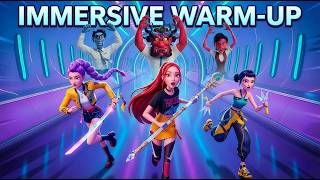 Immersive Interactive Warm-Up DEMON HUNTERS by K-POP | Huntrix, soda | Viral Interactive Workout