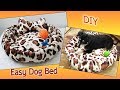 DIY Easy Dog Bed - Pet Bed From Old Plaid - Recycling Idea -Sewing Tutorial