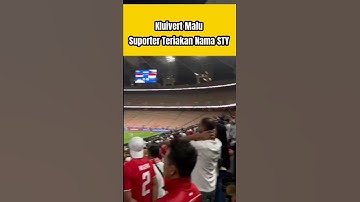 Suporter teriakan Nama STY Kluivert malu