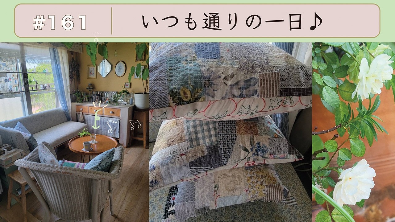 vol.161【vlog】Cherishing an ordinary day just like this. Plus