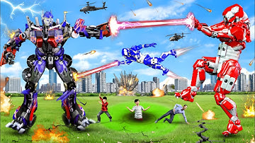 Megatron Robot Vs Prime Robot |Robot Wala Cartoon|Robot Cartoon|Hindi Kahaniya 2023