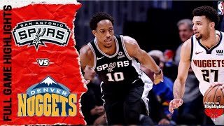 Denver Nuggets vs San Antonio Spurs Full Game Highlights | February 10, 2020 | 2019-2020 Season