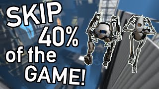 How Speedrunners Skip (almost) Half of Portal 2 Coop