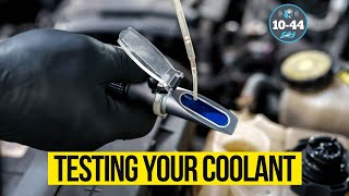 Your coolant can tell you if other areas of maintenance are falling apart