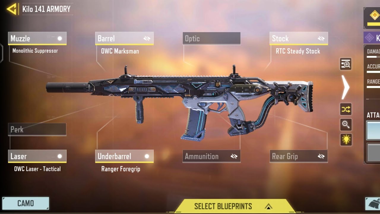 The best Kilo 141 built this Season 1 in Codm Battle Royale.. YouTube