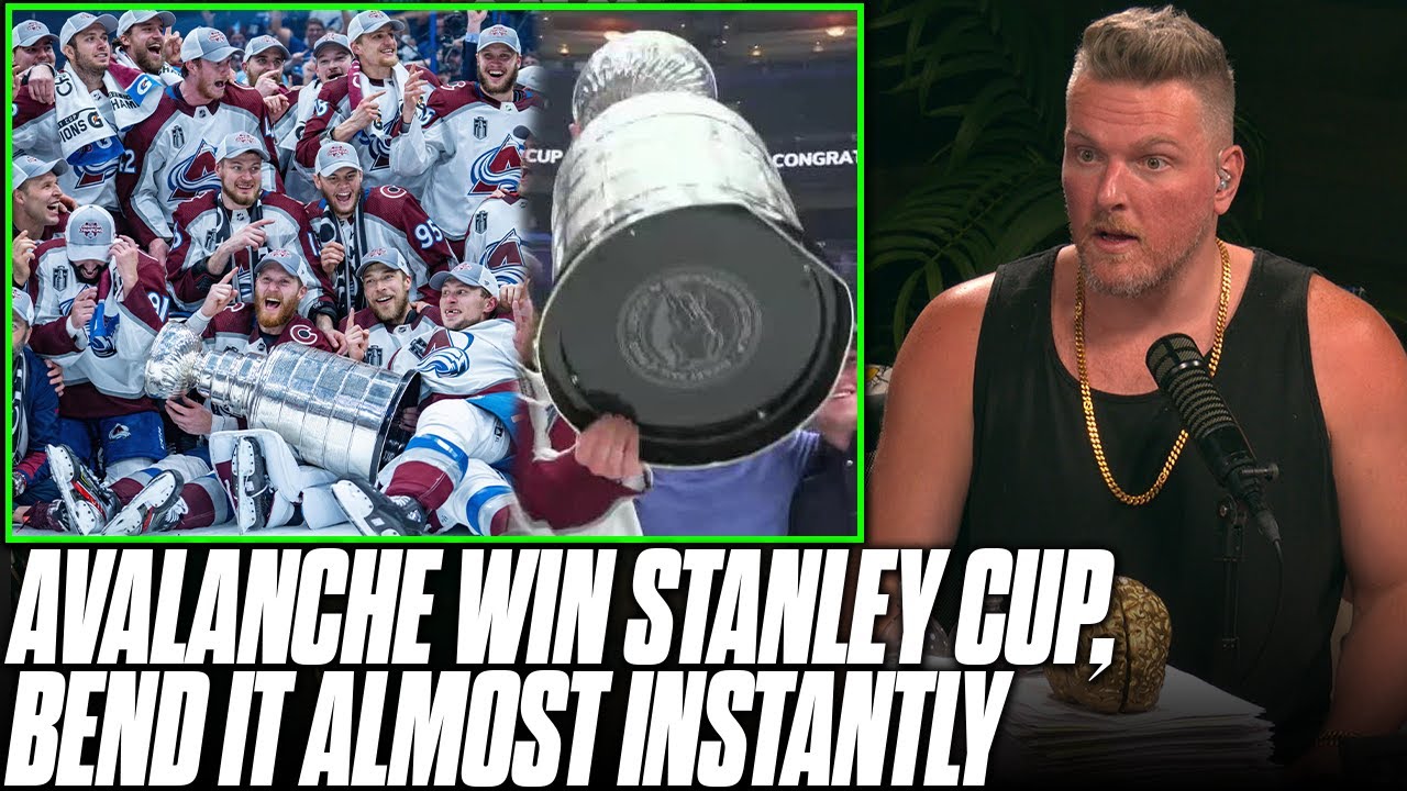 Colorado Avalanche Dent Stanley Cup Within Minutes After Winning