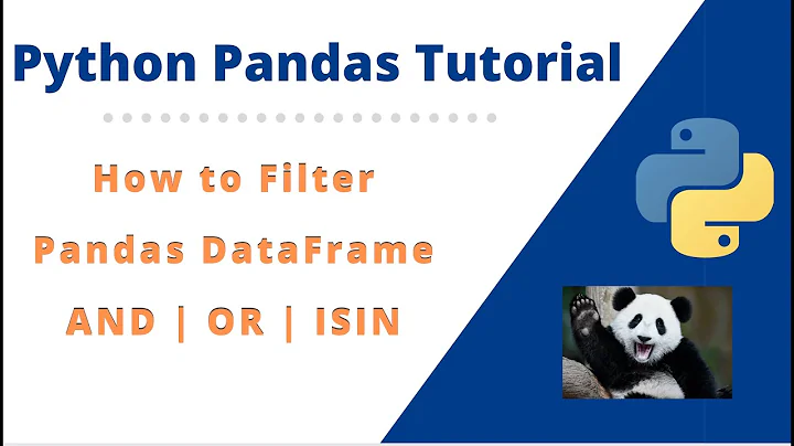 #8 Filtering Python Pandas DataFrame Values Based | Conditional Operators And OR ISIN