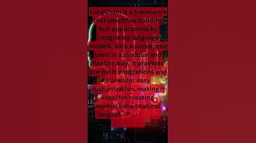 What is LangChain? I #shorts