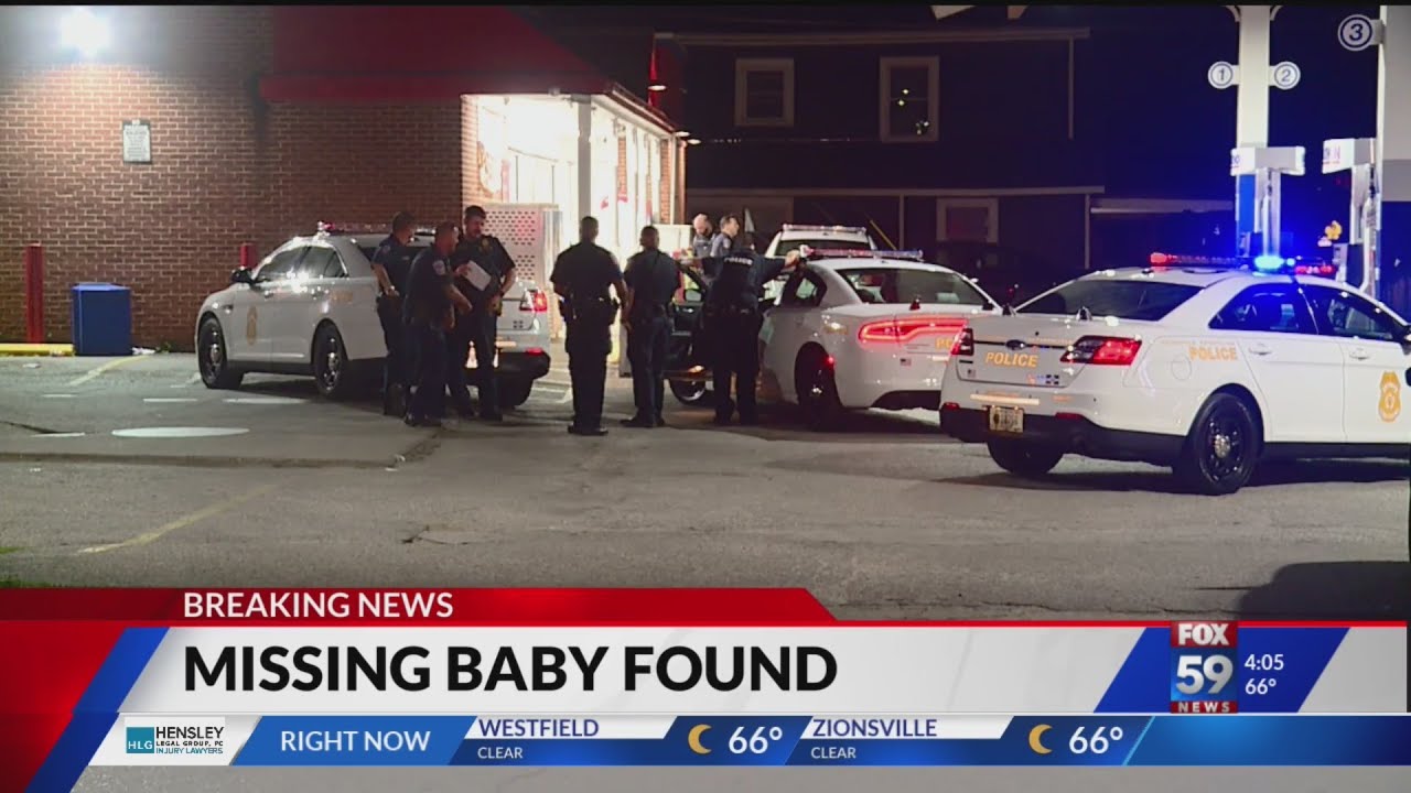 Missing infant found after thief steals car - YouTube