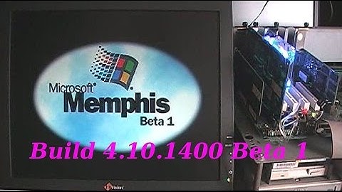 Microsoft Memphis Developer Release [Build 4.10.1400 Beta 1]