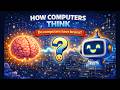 How Computers Think| Do Computers Have Brains? | AI &amp; Logic Explained #computerscience #stemlearning