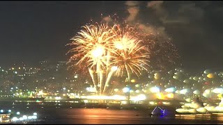 Салют в честь Дня ВМФ, Новороссийск, 31.07.2022