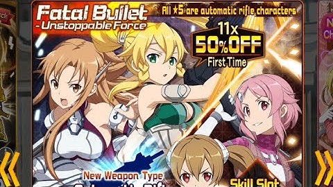 [SAO MD] Trash Banner, Fatal Bullet 125 MD Scout