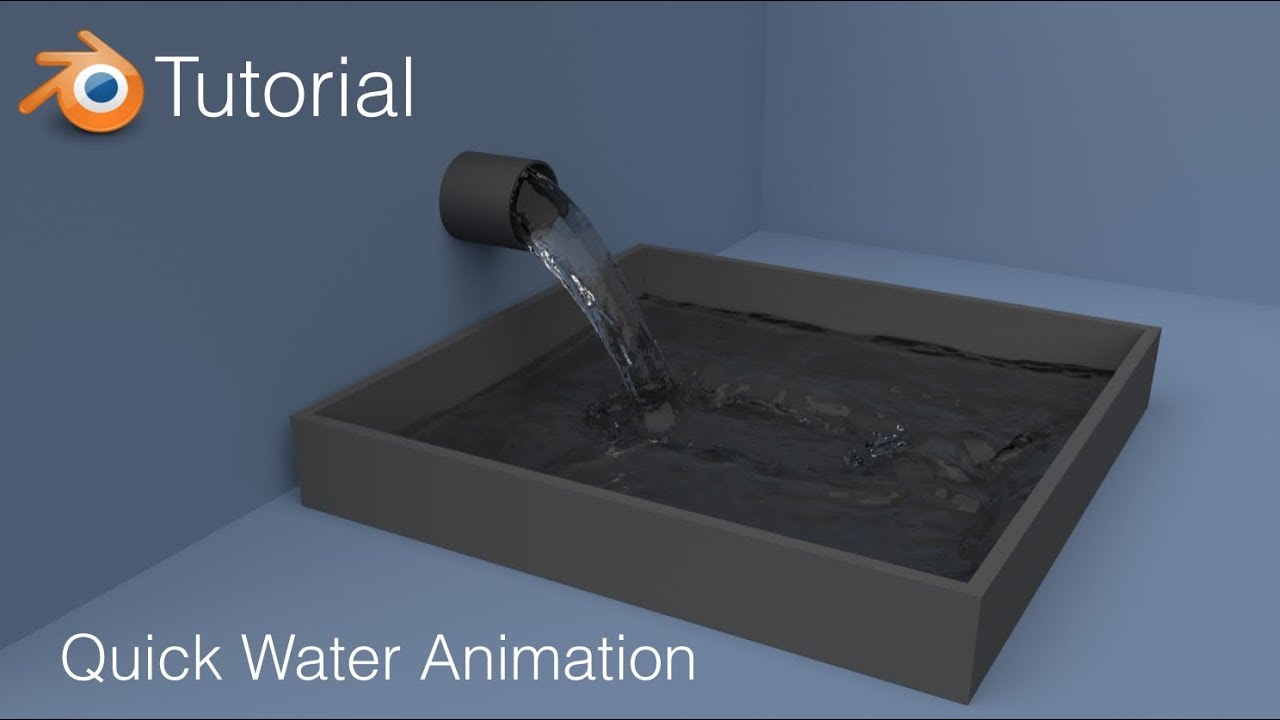 2.79] Blender Tutorial: Quick Water Animation - YouTube