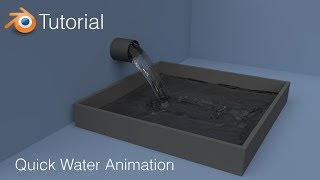 [2.79] Blender Tutorial: Quick Water Animation