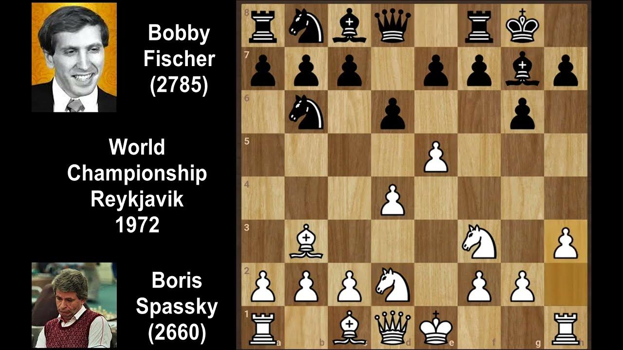 Boris Spassky Vs Bobby Fischer, World Championship Match, Reykjavick