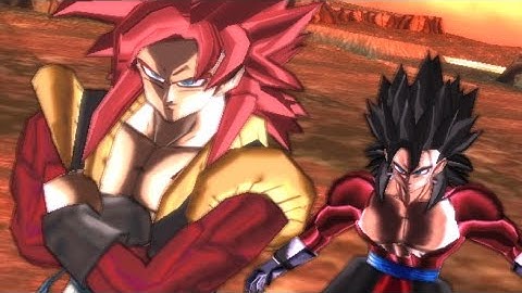 DBZ TTT MOD ISO GT FUSION SSJ4 EDITION
