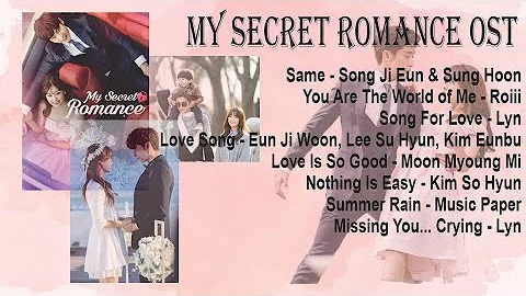 MY SECRET ROMANCE OST MY SECRET ROMANCE OST