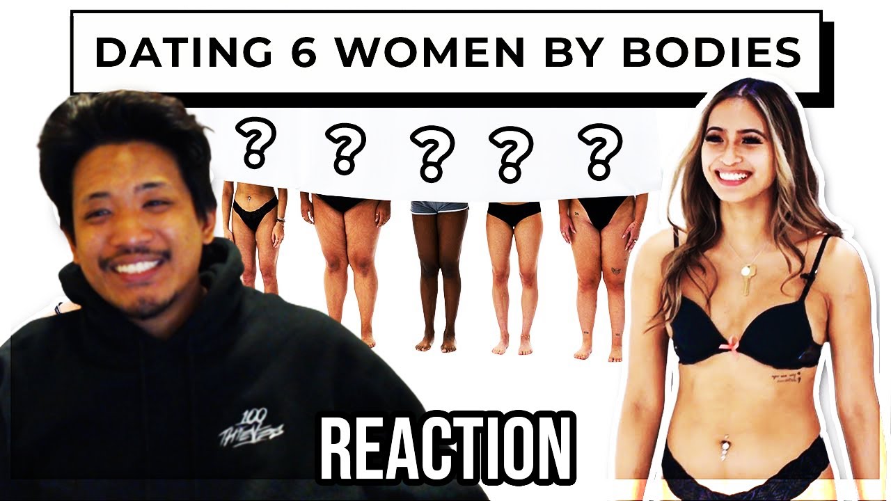 REACTING to BLIND DATING 8 GUYS BASED ON THEIR BODIES 