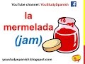 Spanish Lesson 48 - CONDIMENTS HERBS and SPICES in Spanish Food and drinks vocabulary