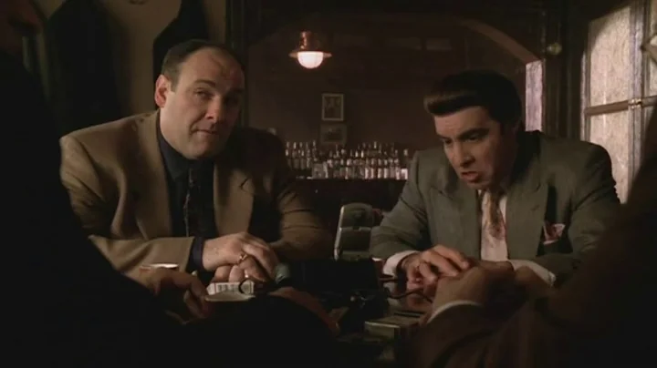 Sopranos and Lupertazzi's Sitdown to discuss Ralph - The Sopranos HD