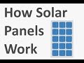 How Solar Panels Work