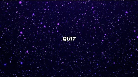 Quit (Lyric Video) - Cashmere Cat ft. Ariana Grande