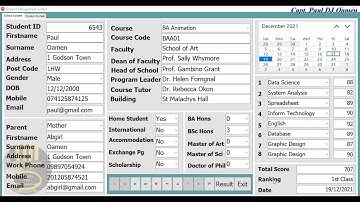 How to Create Student Management System with Database in Delphi - Part 2 of 3