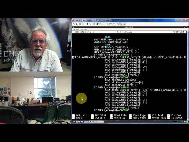 Beaglebone Black GPS Tracker LESSON 3: Parsing NMEA Sentences in Python