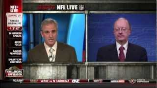 John Clayton, NFL Live: 2.5.13