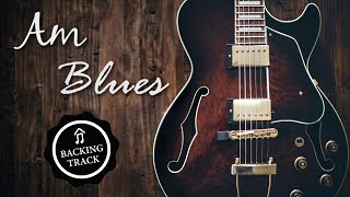Emotional Blues Backing Track in Am