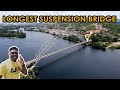 This Is The Longest SUSPENSION BRIDGE In WEST AFRICA