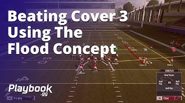 How to beat Cover 3 in Madden 19 using the Flood Concept