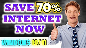 Stop BACKGROUND DATA CONSUMPTION On Windows 10/11 ✅ (2024) How to Save Internet Data On Windows