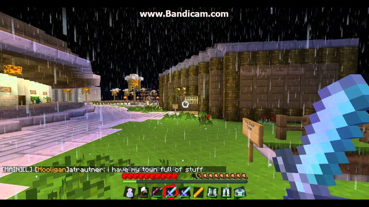 Minecraft server Dark infinity 1.3.1 - YouTube