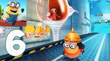 Despicable Me Minion Rush - Gameplay Walkthrough part 6 - Minion Beach (iOs, android)