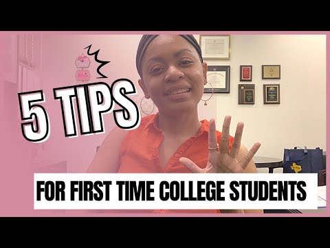 5 Tips for First Time College Students#students#college