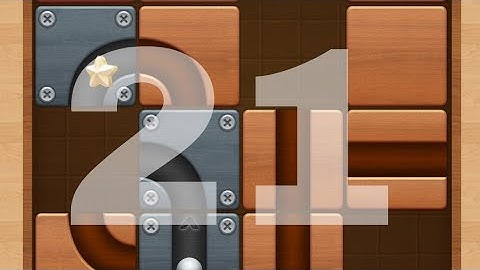 How To Solve  Roll the Ball - slide puzzle Star Mode Andromed Package Level 21 | Shorts video