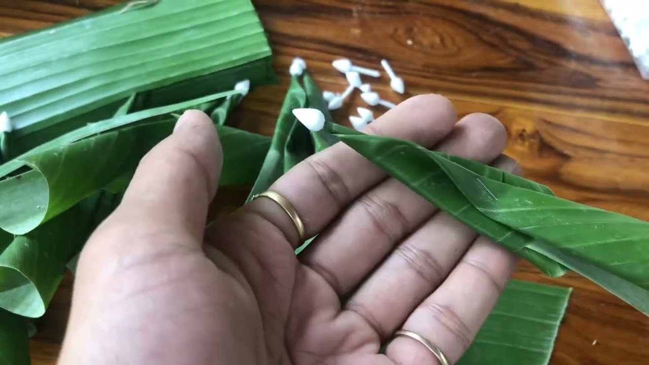 วิธีเย็บช่อบายศรี แบบยกนมหลัง