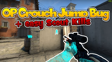 Use CROUCH JUMP BUG to SCOUT ENEMY? EASY KILLS? (fixed) - Kortic