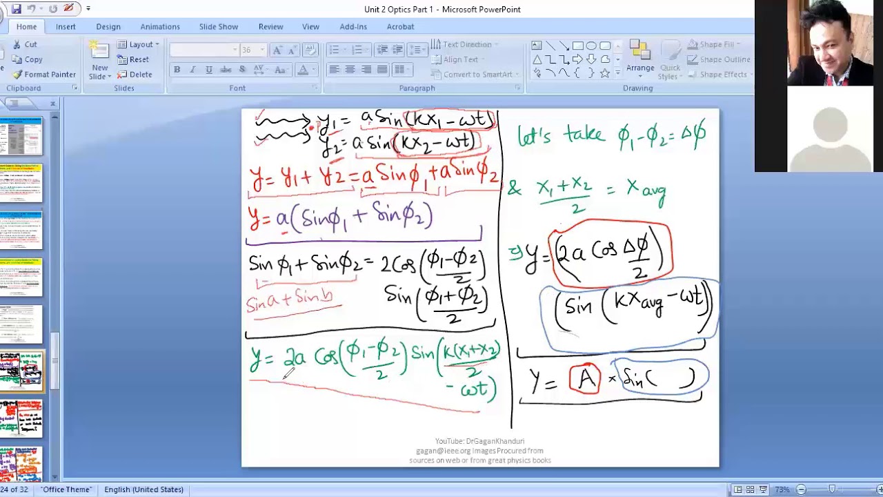 Engineering Physics Zoom Class Wave Optics in Hindi 03 YouTube