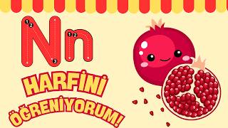 N Harfini Öğreniyorum - NAR - N Harfi Animasyonu