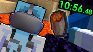 I Tried to Speedrun Minecraft in VR by SlymeMD 128,427 views 3 years ago 9 minutes, 37 seconds