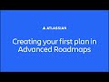 Creating your first plan in Advanced Roadmaps