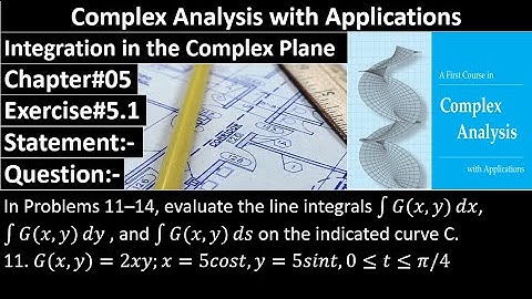 Complex Analysis and Applications | Exercise#5.1 | Question No#011 | Dennis G. Zill